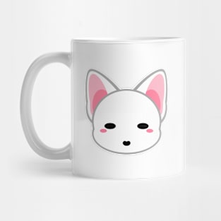 Cute White Bull Terrier Mug